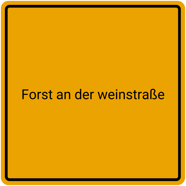 Meldebestätigung Forst an der Weinstraße